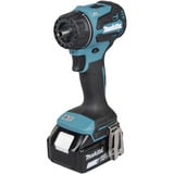 Makita Taladro atornillador a batería con sistema de cabezal intercambiable DDF491Z, 18 Voltios, Taladro/destornillador azul/Negro