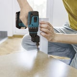 Makita Taladro atornillador a batería con sistema de cabezal intercambiable DDF491Z, 18 Voltios, Taladro/destornillador azul/Negro