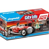 PLAYMOBIL City Life Starter Pack Hot Rod, Juegos de construcción 
