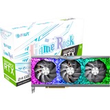 Palit GeForce RTX™ 3090 GameRock NVIDIA GeForce RTX 3090 24 GB GDDR6X, Tarjeta gráfica GeForce RTX 3090, 24 GB, GDDR6X, 384 bit, 7680 x 4320 Pixeles, PCI Express 4.0