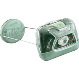 Petzl Zipka Verde Linterna con cinta para cabeza, Luz de LED Menta, Linterna con cinta para cabeza, Verde, Botones, IPX4, 250 lm, Rojo, Blanco