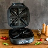 Rommelsbacher Sandwichera ST 1800 de pizarra