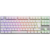 Sharkoon 4044951034246, Teclado para gaming blanco