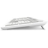 Sharkoon 4044951042340, Teclado blanco