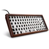 Sharkoon 4044951042685, Teclado para gaming madera