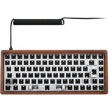 Sharkoon 4044951042685, Teclado para gaming madera