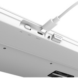 Sharkoon OfficePal K30W, Teclado blanco