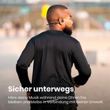 Shokz OpenRun Auriculares Inalámbrico Banda para cuello Deportes Bluetooth Negro negro, Inalámbrico, 20 - 20000 Hz, Deportes, 260 g, Auriculares, Negro