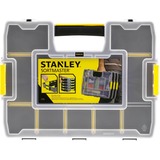 Stanley 1-97-483 pieza pequeña y caja de herramientas Caja para piezas pequeñas Nylon Negro, Transparente, Amarillo negro/Amarillo, Caja para piezas pequeñas, Nylon, Negro, Transparente, Amarillo, 67 mm, 375 mm, 292 mm