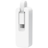 TP-Link UE300C adaptador y tarjeta de red Ethernet 1000 Mbit/s, Adaptador de red Alámbrico, USB, Ethernet, 1000 Mbit/s, Blanco
