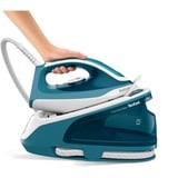 Tefal Express Easy SV6131E0 estación plancha al vapor 2200 W 1,7 L Blanco, Azul, Estación de planchado a vapor blanco/Turquesa, 2200 W, 120 g/min, 5,8 bar, 1,7 L, 360 g/min, Blanco, Azul