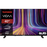 Telefunken QF40VP750S, TV QLED negro