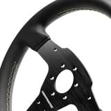 Thrustmaster Evo Racing 32R Leather Negro, Amarillo Volante Analógico/Digital PC, PlayStation 4, PlayStation 5, Xbox One, Xbox One S, Xbox One X, Xbox Series S, Xbox Series X, Volante de recambio negro, Volante, PC, PlayStation 4, PlayStation 5, Xbox One, Xbox One S, Xbox One X, Xbox Series S, Xbox Series X, Analógico/Digital, Alámbrico, Negro, Amarillo, Aluminio, Cuero