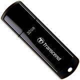 Transcend JetFlash elite 700, Lápiz USB negro brillante, 32 GB, USB tipo A, 3.2 Gen 1 (3.1 Gen 1), Tapa, 8,5 g, Negro
