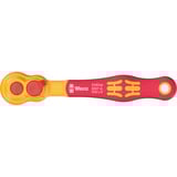 Wera 8007 A VDE Carraca Zyklop, 1/4" rojo/Amarillo