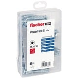 fischer Meisterbox PowerFast II cabeza redonda VG TX, Juego de tornillos 