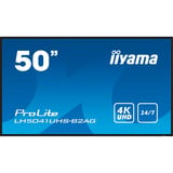 iiyama LH5041UHS-B2AG, Pantalla de gran formato negro brillante