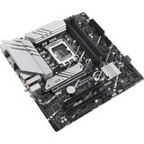 ASUS PRIME B760M-A WIFI D4 Intel B760 LGA 1700 micro ATX, Placa base negro/Plateado, Intel, LGA 1700, Intel® Celeron®, Intel® Core™ i3, Intel® Core™ i5, Intel® Core™ i7, Intel® Core™ i9,..., LGA 1700, DDR4-SDRAM, 128 GB