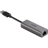 ASUS USB-C2500 Ethernet, Adaptador gris, Alámbrico, USB, Ethernet