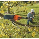 BLACK+DECKER GPC1820L20 podadora eléctrica de altura 3,7 kg naranja, 3,8 m/s, 20 cm, 3,8 m/s², 85 dB, Negro, Naranja, Batería