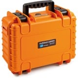 B&W 3000/O/SI caja de herramientas Naranja Polipropileno (PP), Maleta naranja, Naranja, Polipropileno (PP), Resistente al polvo, Resistente al agua, 330,2 x 236,22 x 149,86 mm, 365,8 mm, 294,6 mm