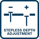 Bosch Clavadora de madera a batería GNH 18V-64-2 M Professional solo, 18 voltios, Nagler azul/Negro