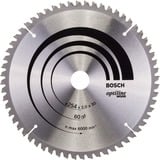 Bosch Disco De Sierra Circular Optiline Wood, Hoja de sierra Madera, 25,4 cm, 1,4 mm, 2 mm, Bosch, 1 pieza(s)