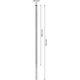 Bosch Expert Broca para martillo SDS Max-8X, Taladro Martillo perforador, Hammer drill bit, 2 cm, 720 mm, Concreto, Piedra, 60 cm