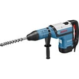 Bosch GBH 12-52 D Professional 1700 W 220 RPM SDS Max, Martillo perforador azul, SDS Max, Negro, Azul, 15 cm, 220 RPM, 19 J, 2150 ppm
