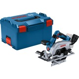Bosch GKS 18V-57-2 L PROFESSIONAL 16,5 cm Negro, Azul, Plata 5000 RPM, Sierra circular azul/Negro, Madera, Negro, Azul, Plata, Sin escobillas, 16,5 cm, 5000 RPM, 5,7 cm
