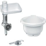 Bosch MUZS2BS accesorio para picadora, Ensayo blanco, Plata, Blanco, 1,05 kg