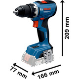 Bosch Set profesional 18V, GBH 18V-22 + GSR 18V-65 + GWS 18V-8 Professional, Kit de herramientas azul