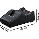 Bosch Set profesional 18V, GBH 18V-22 + GSR 18V-65 + GWS 18V-8 Professional, Kit de herramientas azul