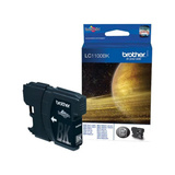 Brother LC1100BK cartucho de tinta 1 pieza(s) Original Negro Negro, Tinta a base de pigmentos, 1 pieza(s), 450 páginas, 450 páginas, Pack individual, Minorista