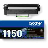 Brother TN-1150 cartucho de tóner 1 pieza(s) Original Negro 1000 páginas, Negro, 1 pieza(s)