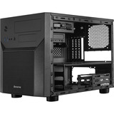 Chieftec CI-02B-OP carcasa de ordenador Cubo Negro, Caja cubo negro, Cubo, PC, Negro, micro ATX, Mini-ITX, SPCC, Hogar / Oficina
