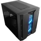 Chieftec Chieftronic M2 Cubo Negro, Cajas de torre negro, Cubo, PC, Negro, micro ATX, Mini-ITX, SPCC, Vidrio templado, Juego