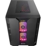 Chieftec Chieftronic M2 Cubo Negro, Cajas de torre negro, Cubo, PC, Negro, micro ATX, Mini-ITX, SPCC, Vidrio templado, Juego