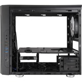 Chieftec Chieftronic M2 Cubo Negro, Cajas de torre negro, Cubo, PC, Negro, micro ATX, Mini-ITX, SPCC, Vidrio templado, Juego
