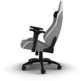 Corsair TC200 FABRIC, Asientos de juego gris claro/blanco