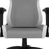 Corsair TC200 FABRIC, Asientos de juego gris claro/blanco