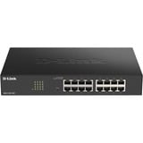 D-Link DGS-1100-16V2 Gestionado L2 Gigabit Ethernet (10/100/1000) Negro, Interruptor/Conmutador Gestionado, L2, Gigabit Ethernet (10/100/1000), Bidireccional completo (Full duplex), Montaje en rack
