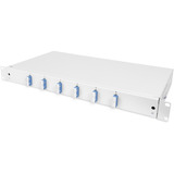 Digitus Caja de empalme de fibra óptica, equipada, 6x SC DX, OS2, Caja de fíbra óptica 
