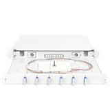 Digitus Caja de empalme de fibra óptica, equipada, 6x SC DX, OS2, Caja de fíbra óptica 