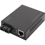 Digitus Convertidor de medios Gigabit PoE, RJ45 / SC, SM, PSE 