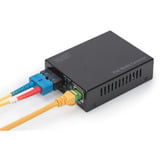 Digitus Convertidor de medios Gigabit PoE, RJ45 / SC, SM, PSE 