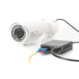 Digitus Convertidor de medios Gigabit PoE, RJ45 / SC, SM, PSE 