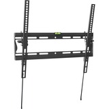 Digitus DA-90334 soporte para TV 139,7 cm (55") Negro, Soporte de pared negro, 81,3 cm (32"), 139,7 cm (55"), 200 x 200 mm, 400 x 400 mm, 0 - 10°, Negro