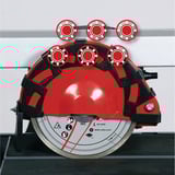 EINHELL Cortadora radial de azulejos TE-TC 620/1 U, Cortador de azulejos rojo/Gris
