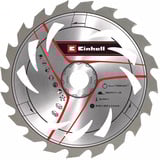 EINHELL Hoja de sierra circular HM, Ø 165 x 20mm, 1,6mm, 20 dientes 